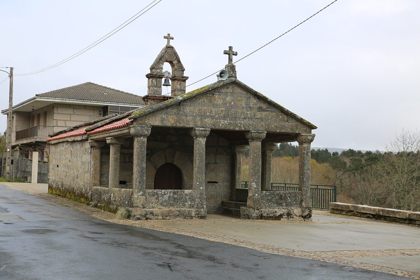 Capela de San Mamede de Reparade en Muíños