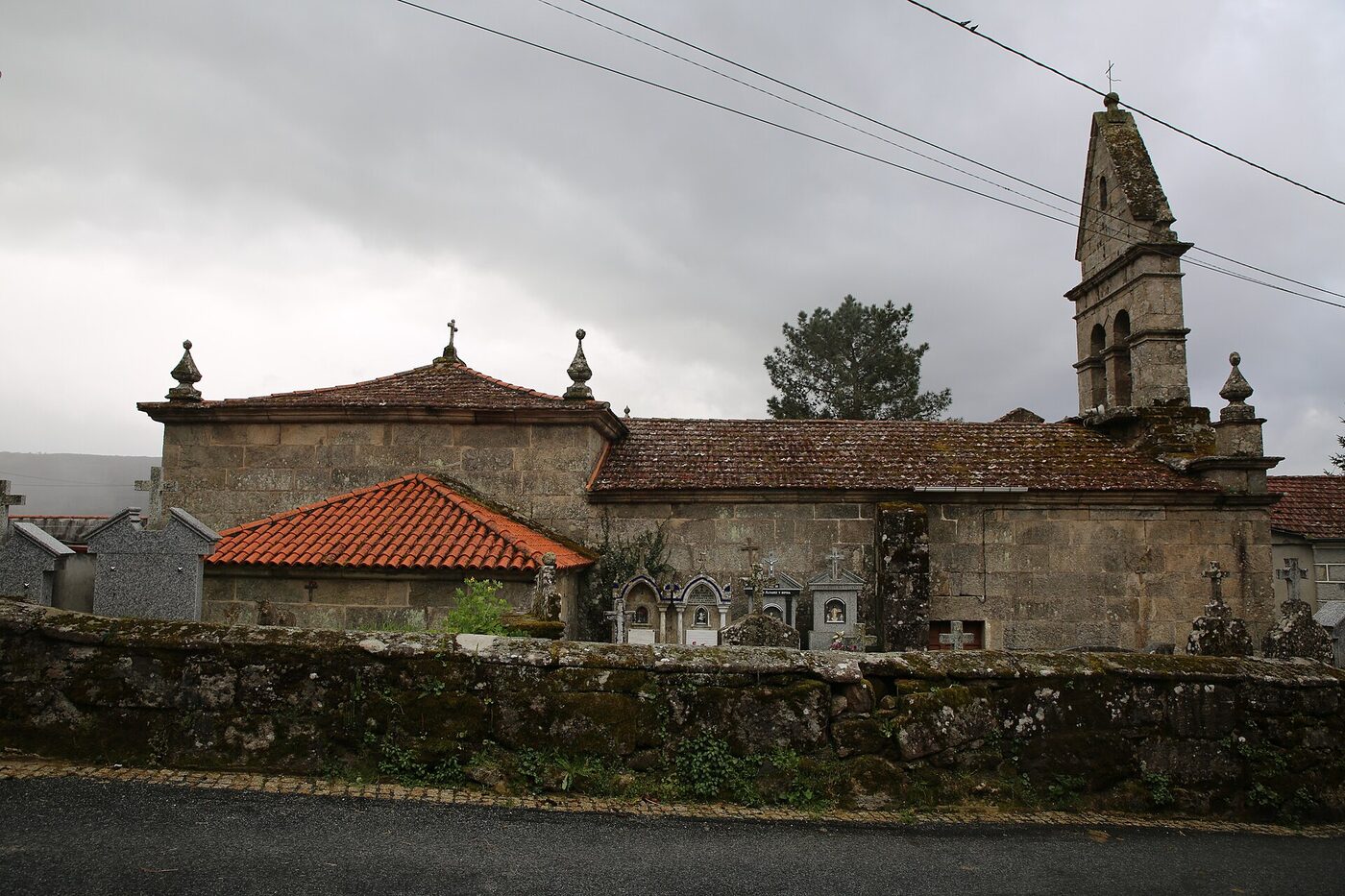 Igrexa de Santiago de Güín en Bande