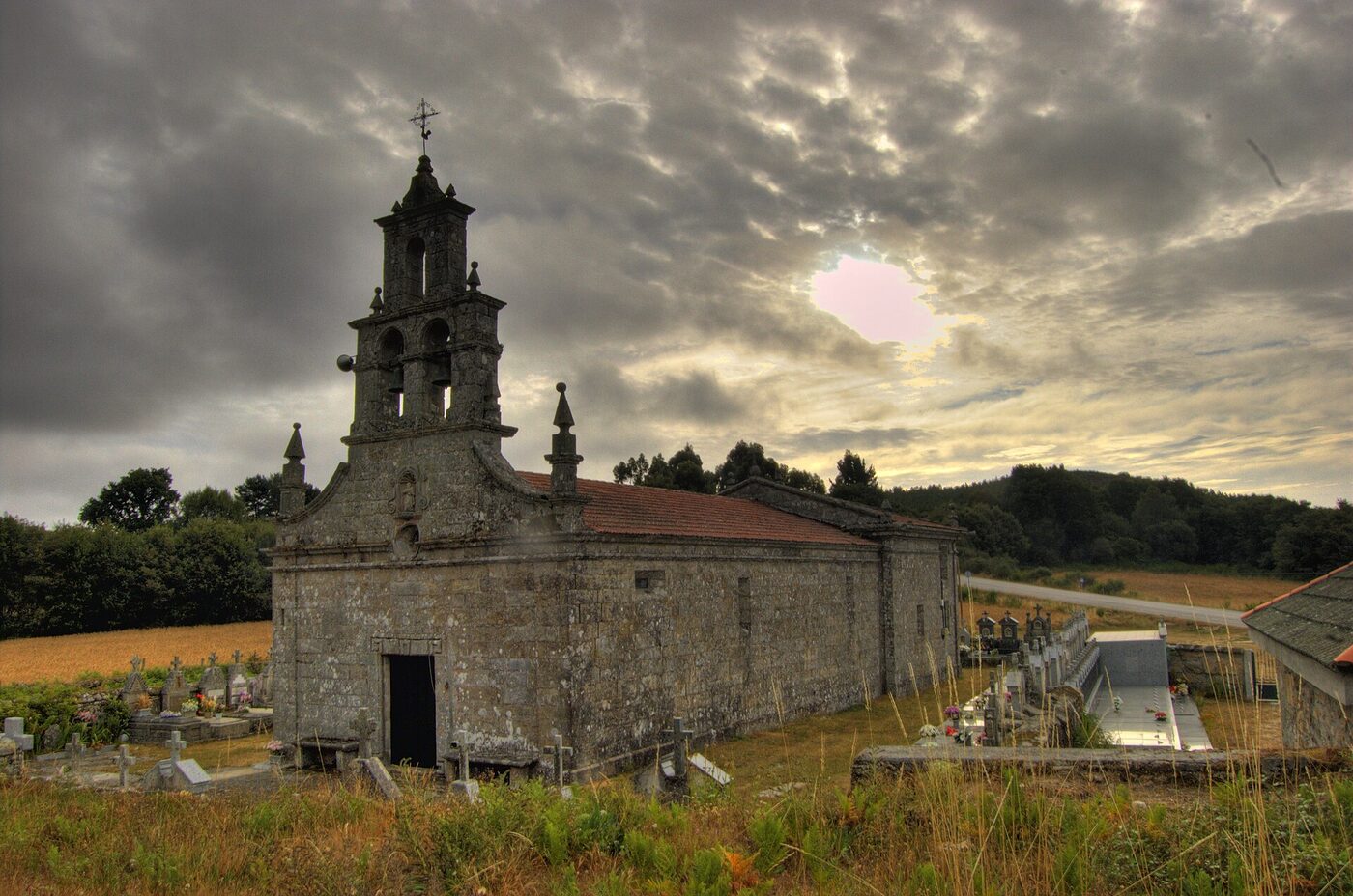 Igrexa de San Pedro de Ourille en Verea
