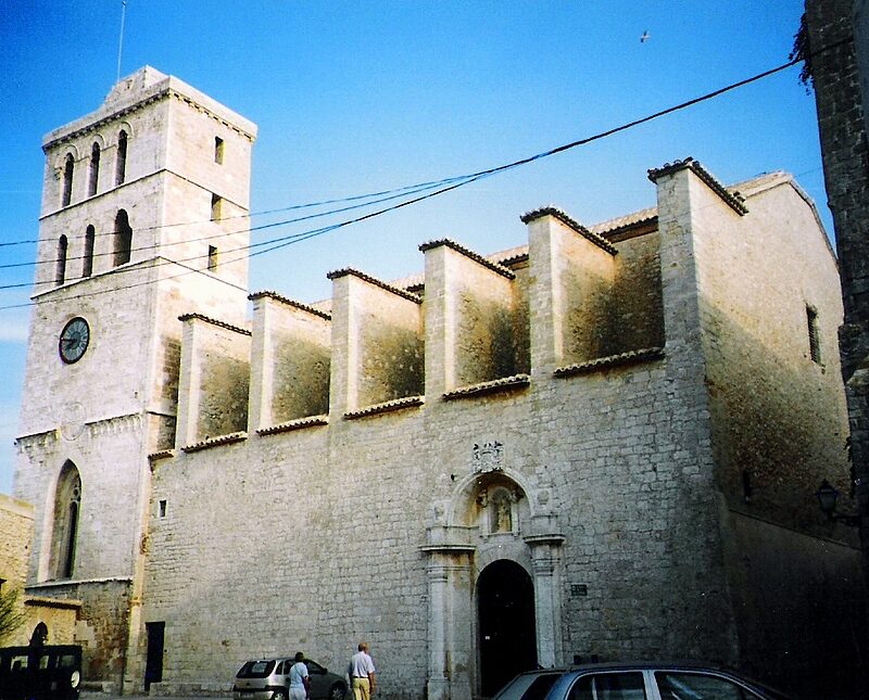 Catedral d'Eivissa en Ibiza