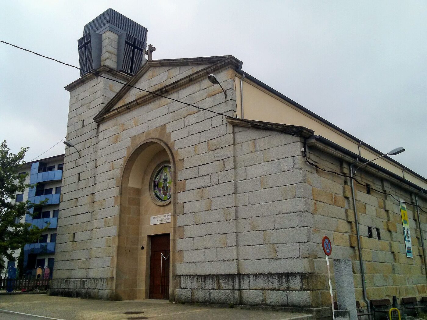 Igrexa da Asunción de Tras do Hospital en Ourense