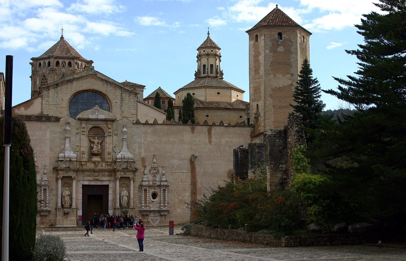 Basílica de Santa Maria de Poblet en Vimbodí i Poblet