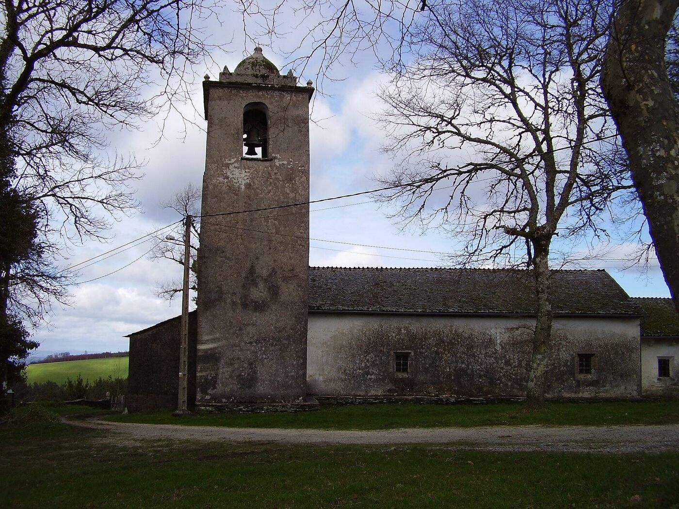 Igrexa de San Cibrao de Montecubeiro en Castroverde