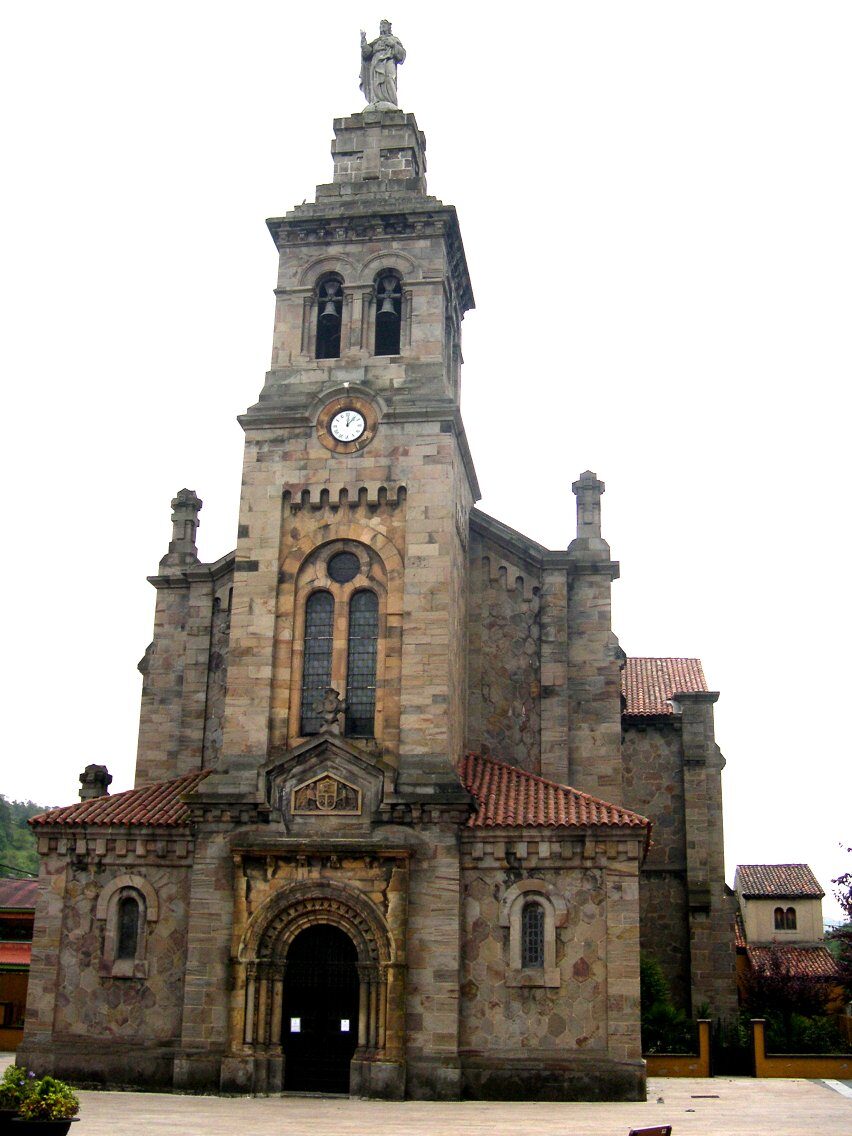 Iglesia de San Esteban en Langreo