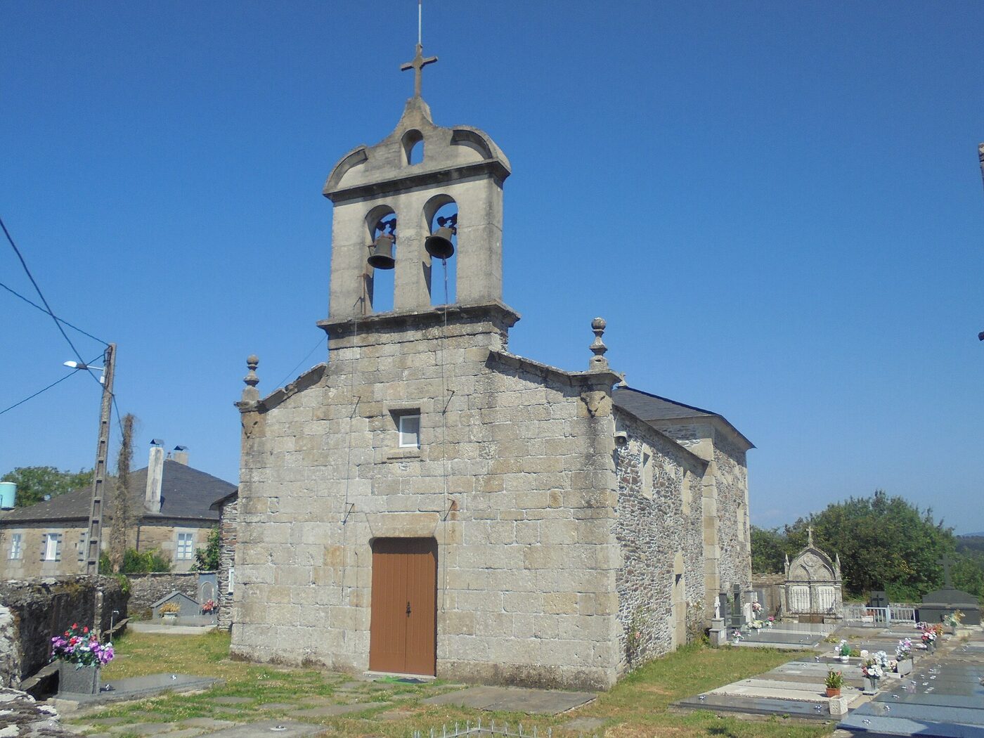 Igrexa de San Pedro de Santa Comba en Lugo