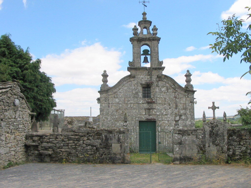 Igrexa de Santalla de Bóveda de Mera en Lugo
