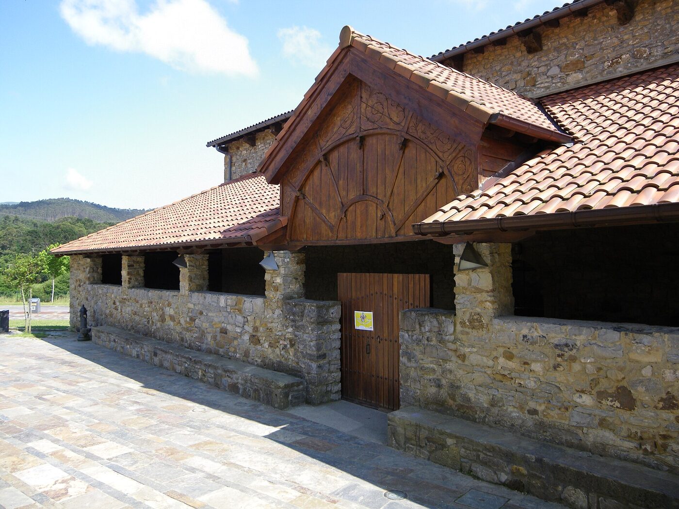 Andra Mariaren Zeruratzea en Lemoiz