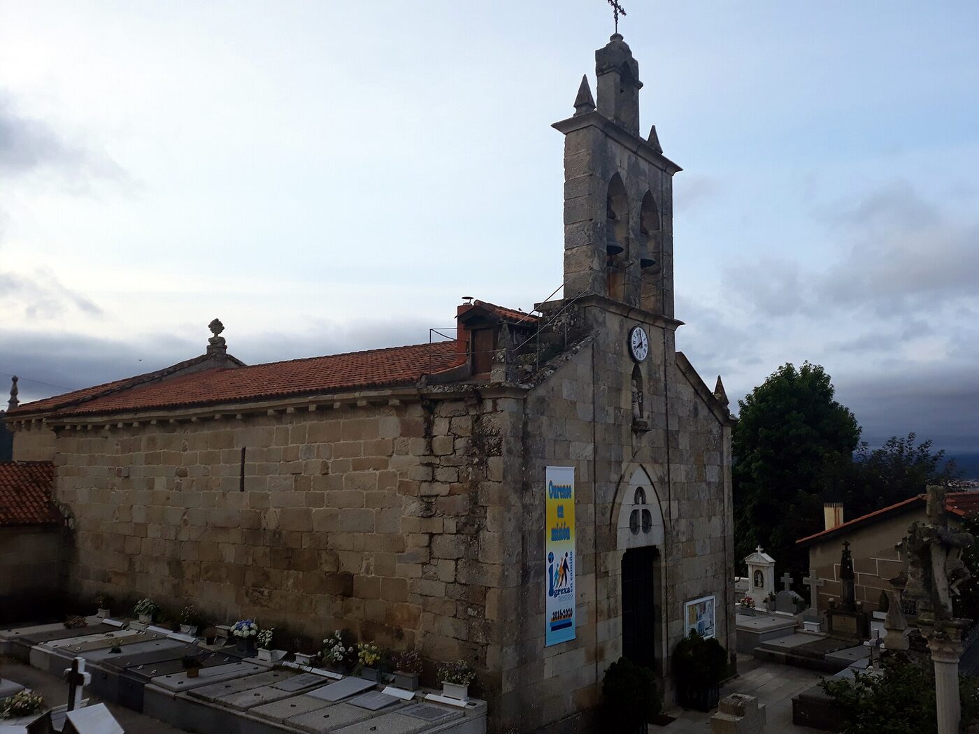 Igrexa de San Pedro de Cudeiro en Ourense