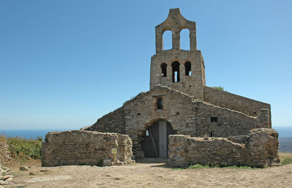 Santa Helena de Rodes en el Port de la Selva
