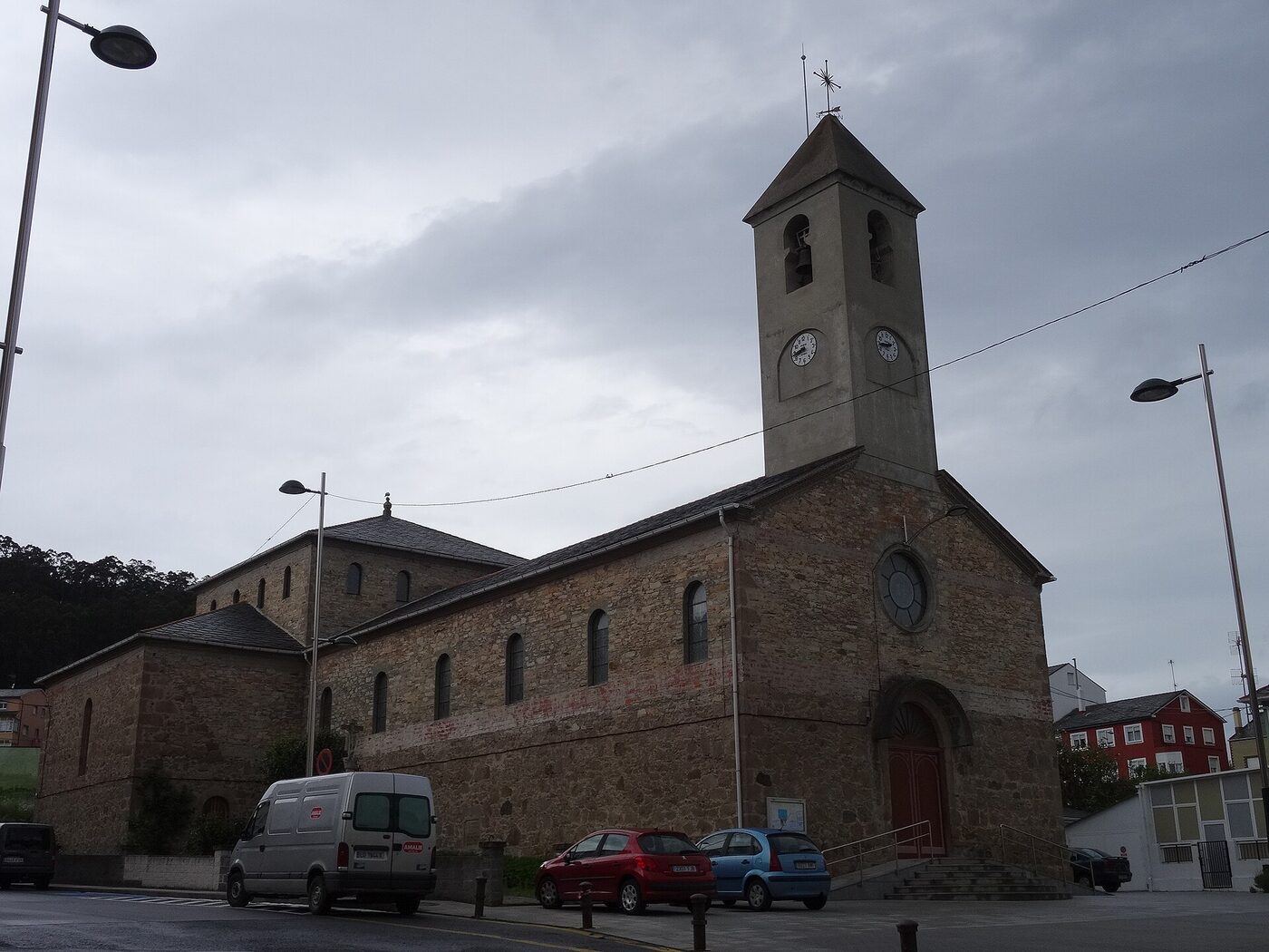 Igrexa de Santa María de Burela en Burela