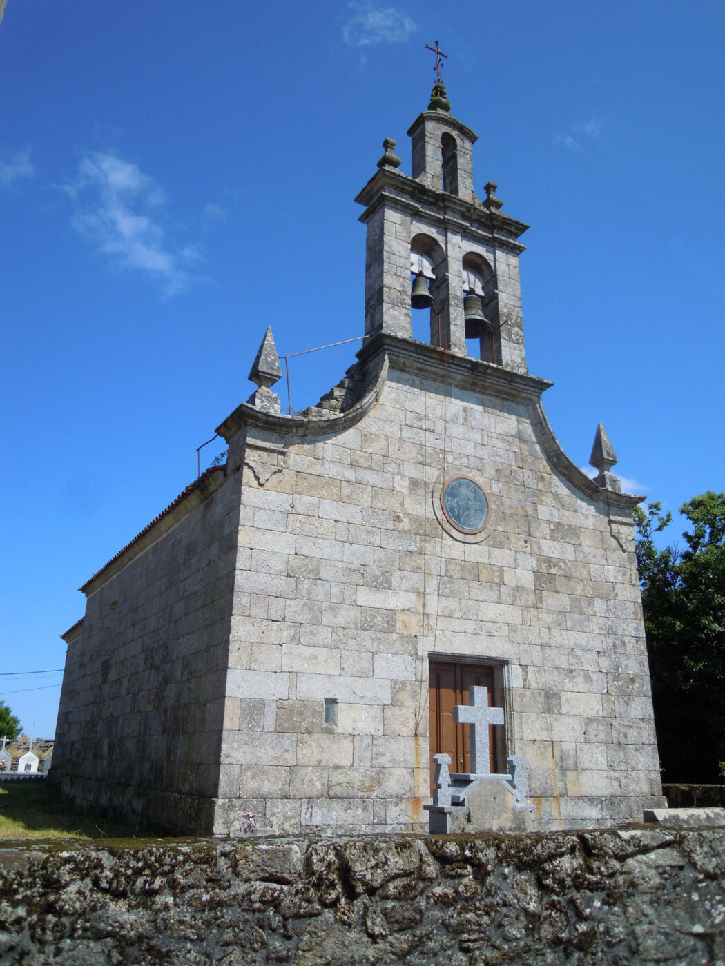 Igrexa de San Tomé de Merlán en Chantada