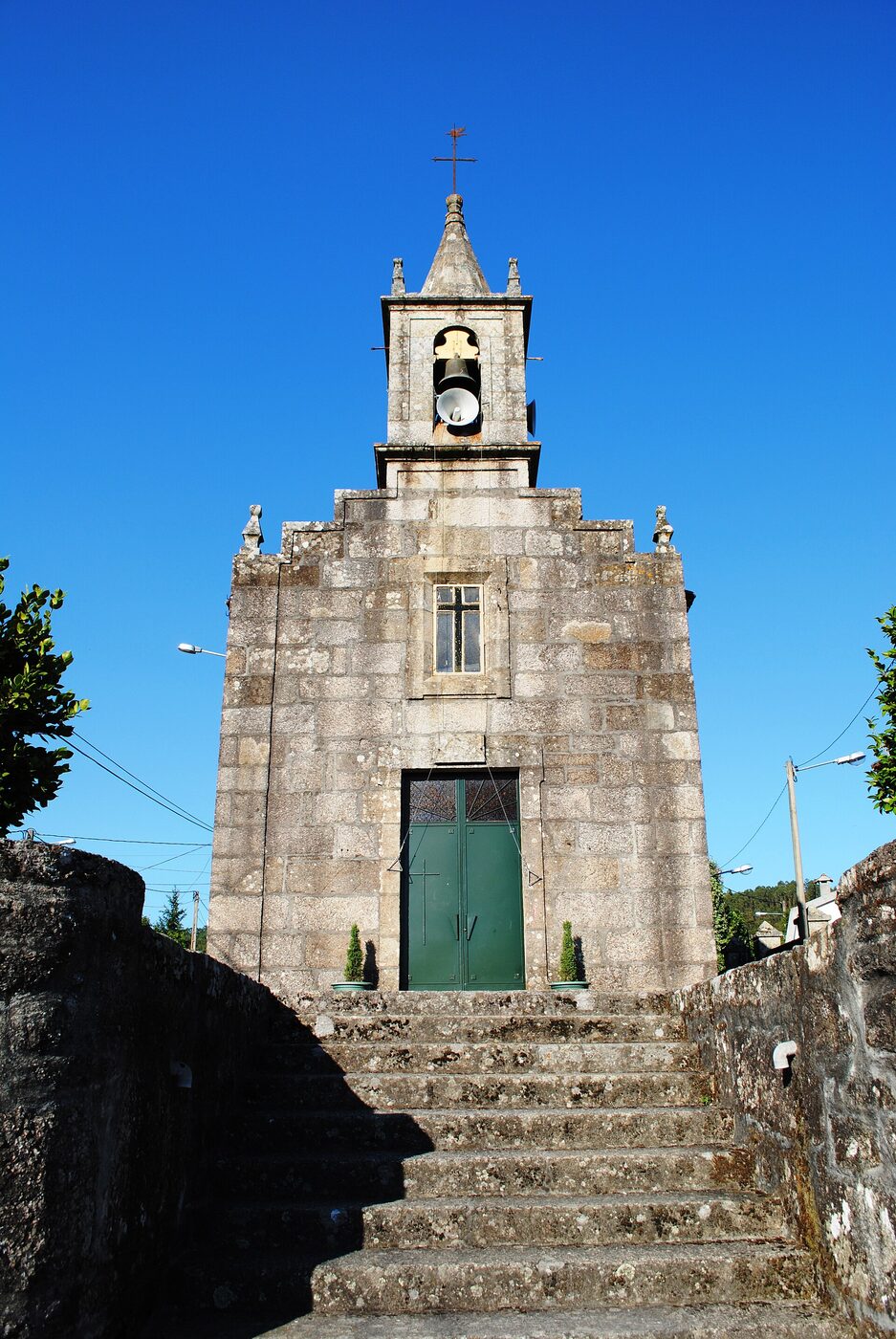 Igrexa de Santa Cristina de Bugarín en Ponteareas