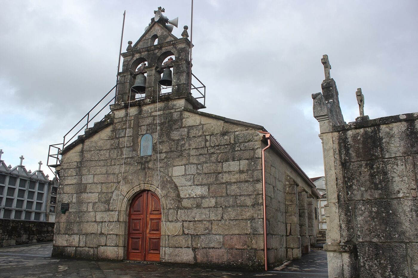 Igrexa de Santo André de Uma en Salvaterra de Miño