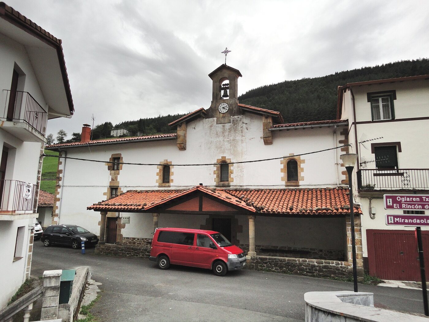 San Agustin eliza en Legazpia