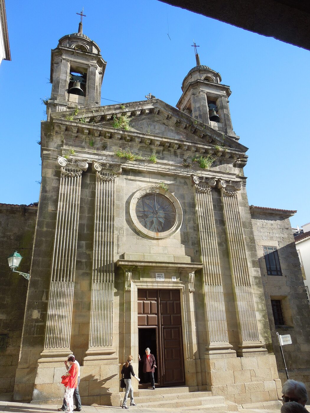 Igrexa de San Miguel dos Agros en Santiago de Compostela