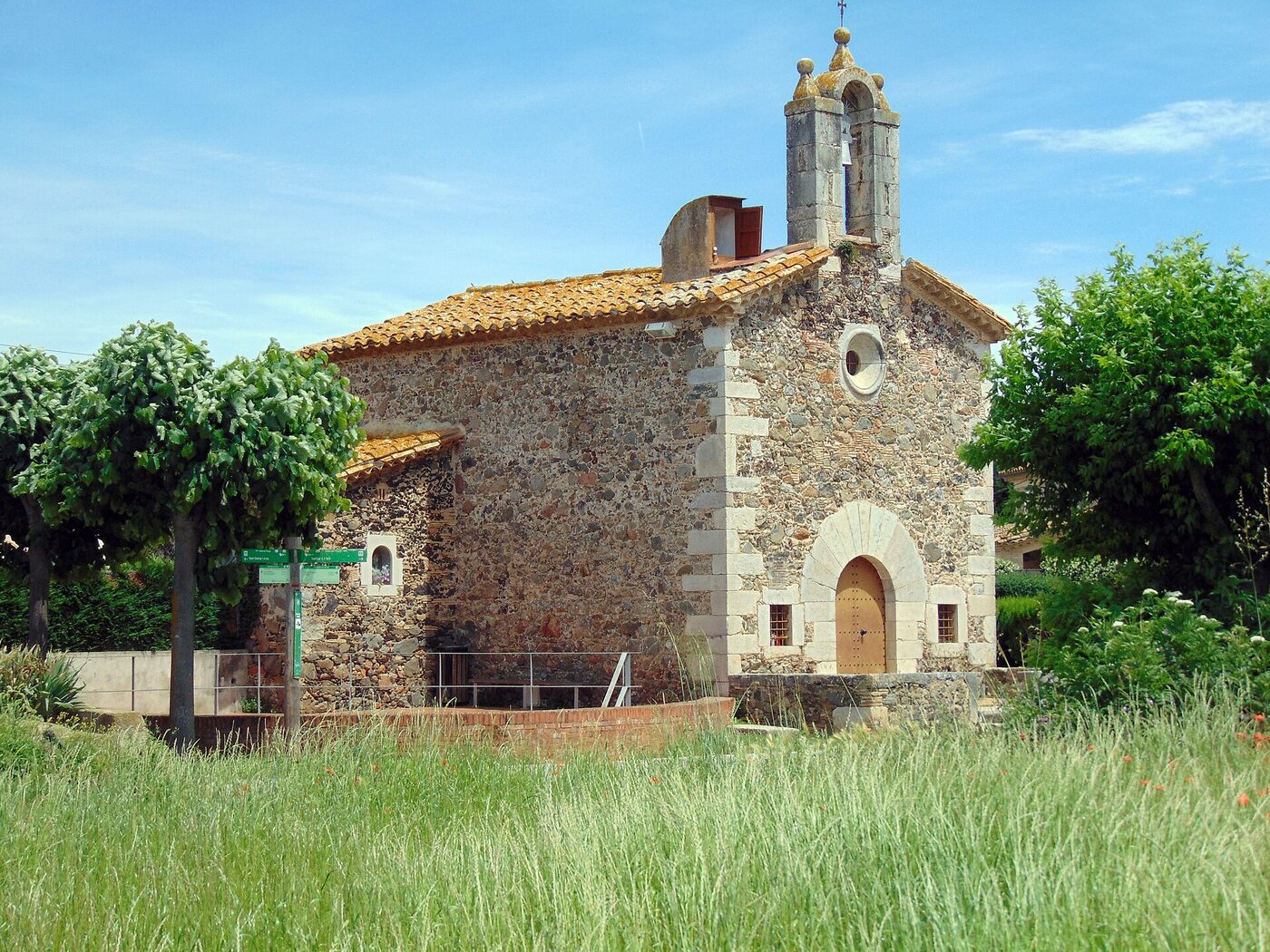 Ermita de la Mare de déu de les Fonts en Vilobí d'Onyar