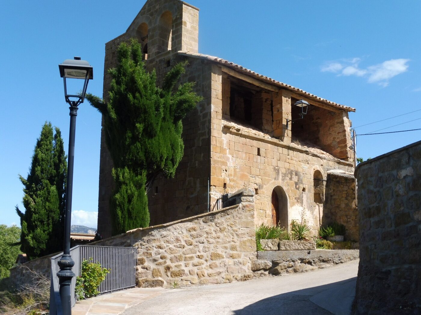 Sant Sebastià de la Clua en Bassella