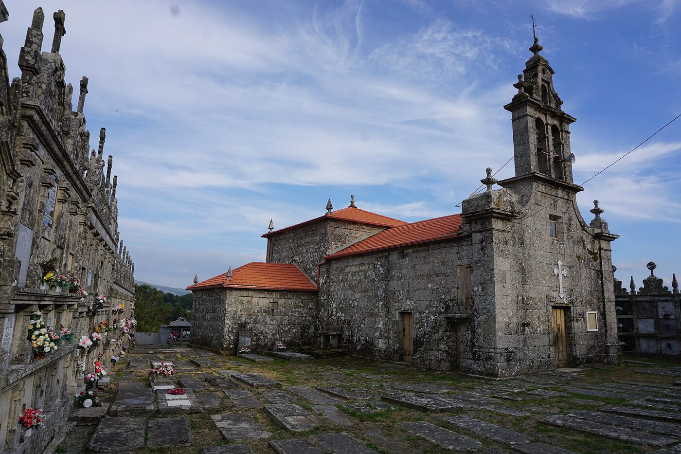 Igrexa de Santiago de Torcela en Piñor
