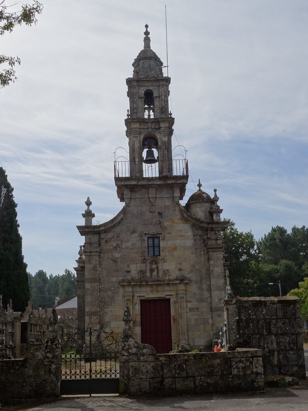Igrexa de Santa María das Neves de Grixoa en San Amaro