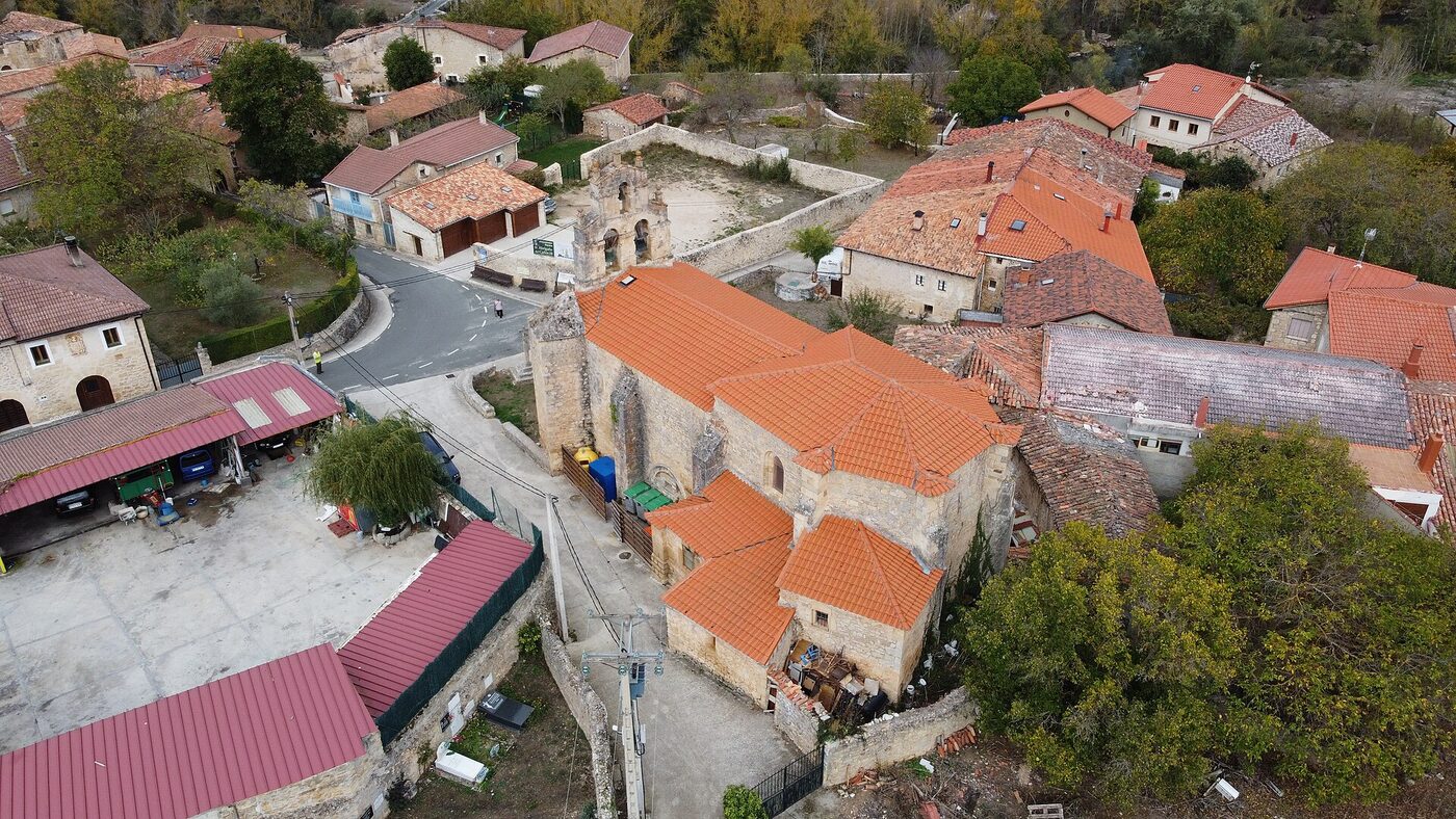 Iglesia de San Sebastián en Valle de Sedano