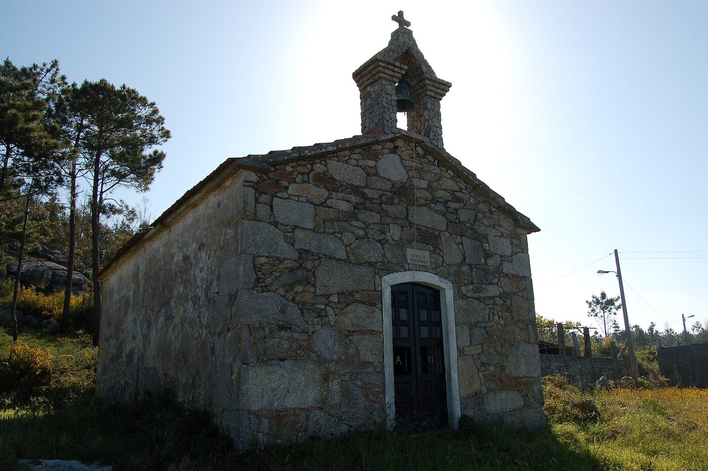 Capela de Pedrafurada en O Porto do Son