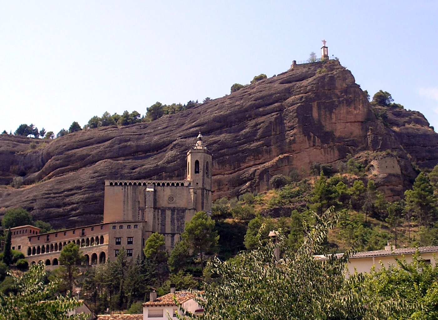 Basílica de la Virgen de la Peña en Graus