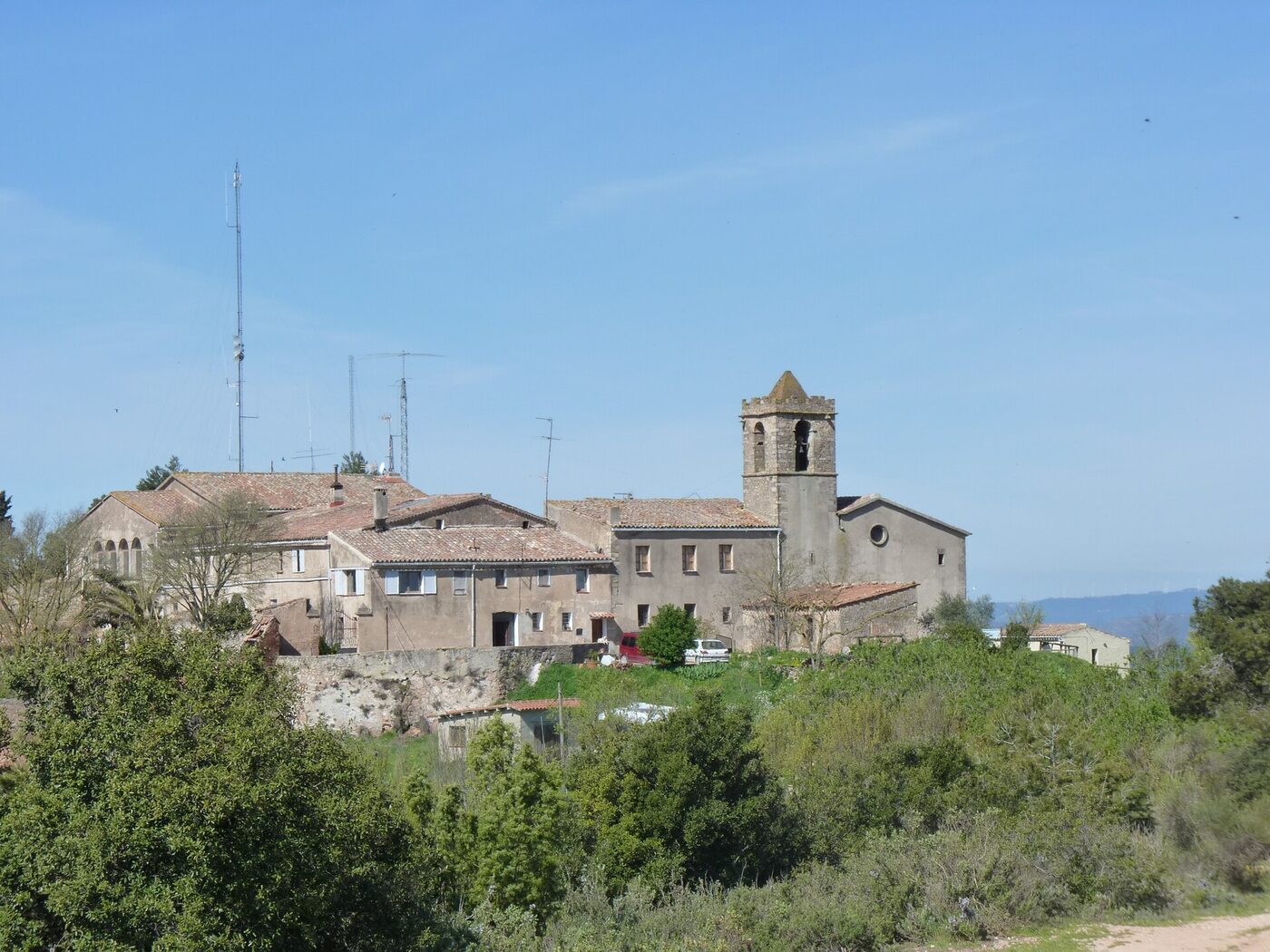 Sant Pau de la Guàrdia en el Bruc