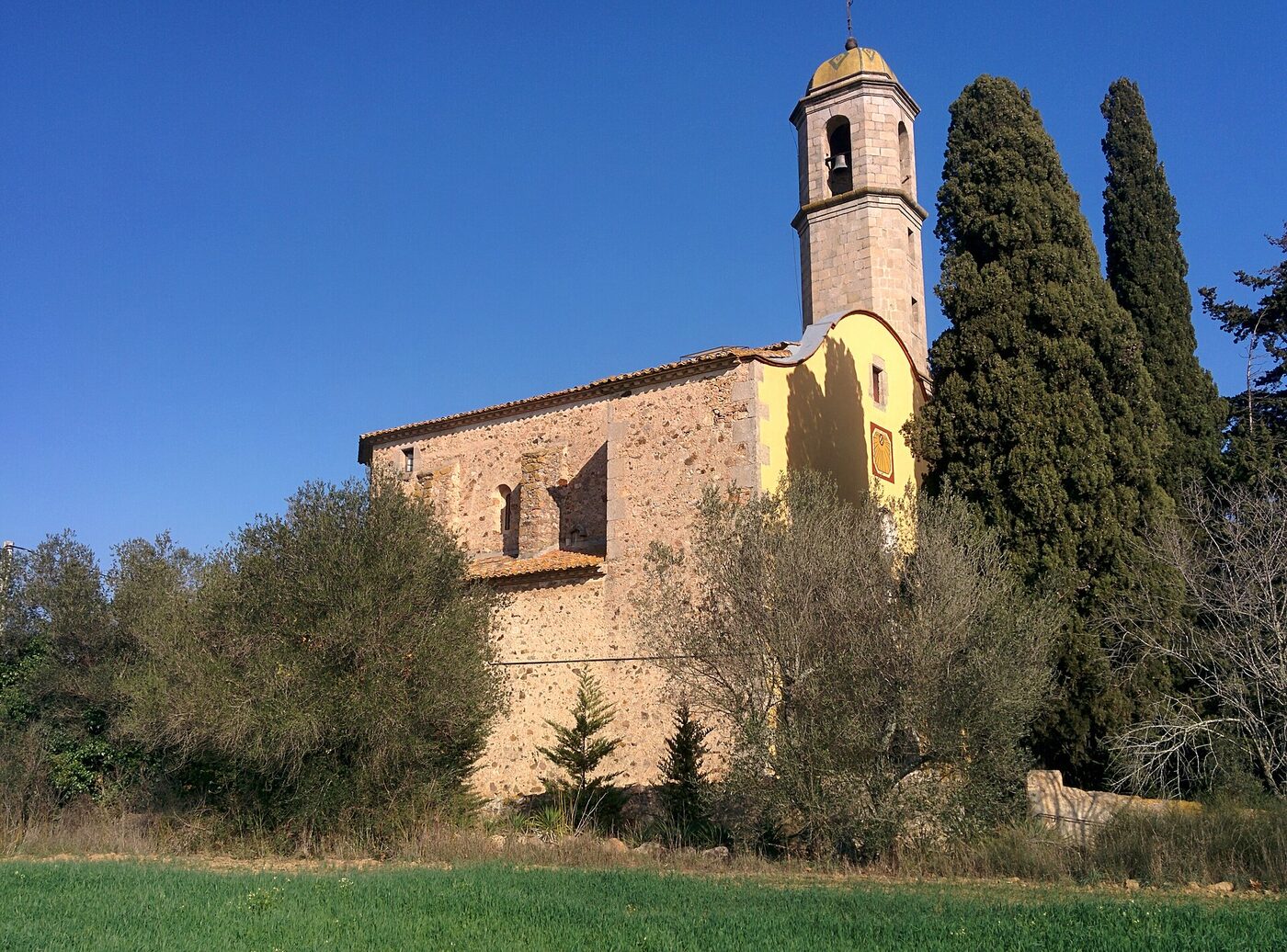 Santa Agnès de Solius en Santa Cristina d'Aro