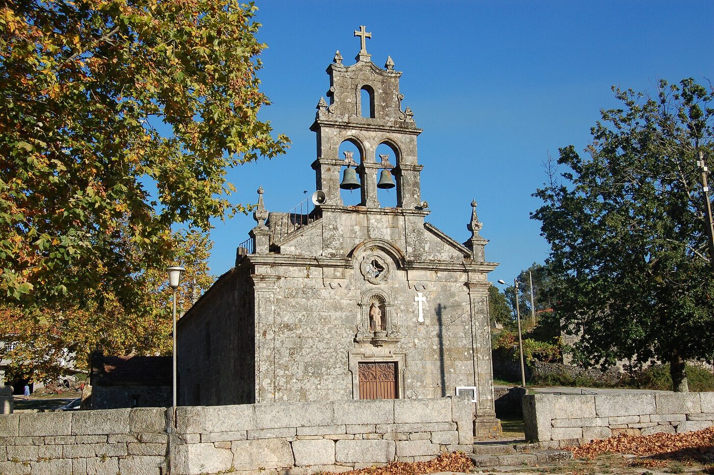 Igrexa de San Lourenzo de Almofrei en Cerdedo Cotobade