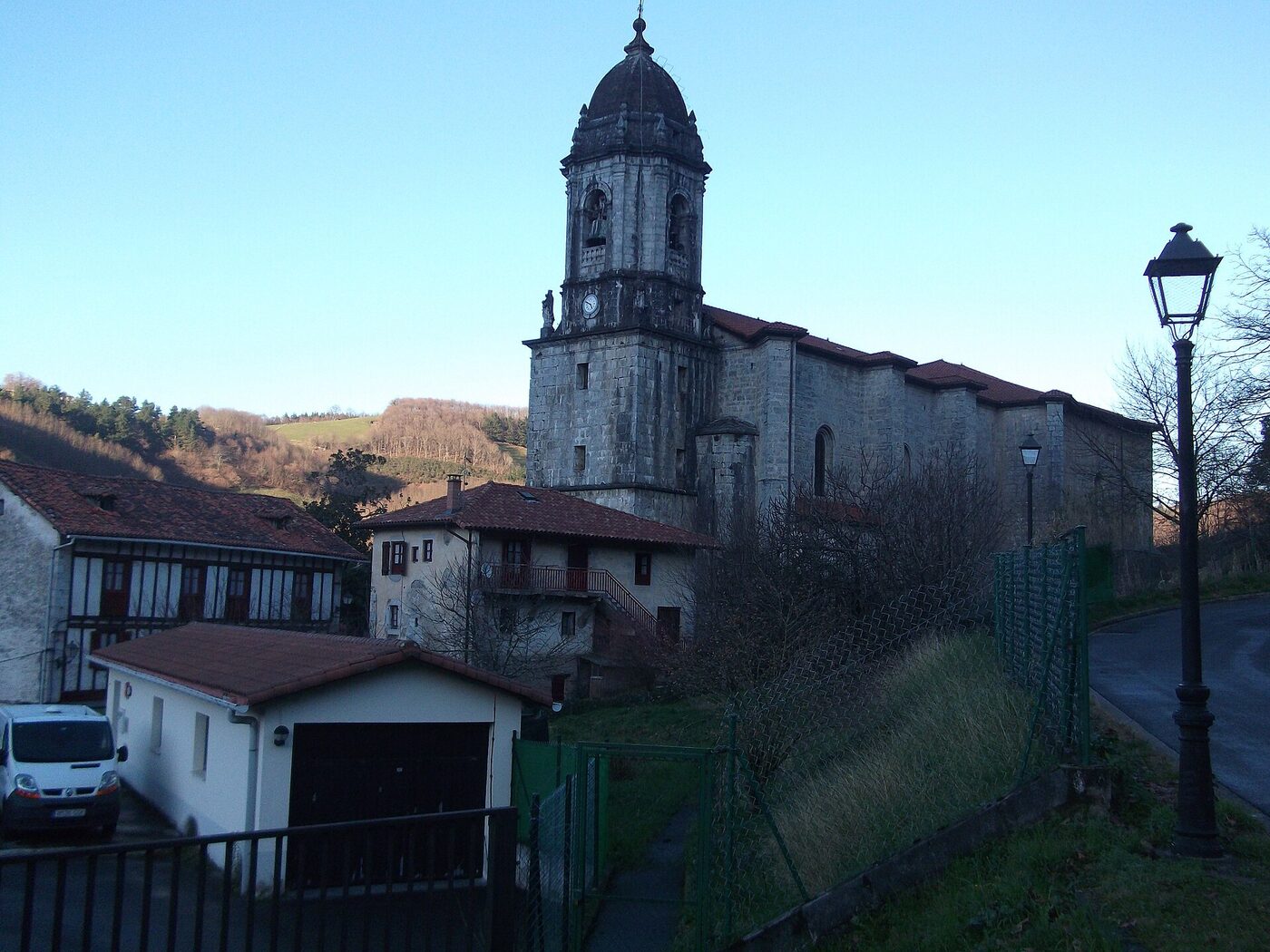San Martin Tourskoaren eliza en Lesaca