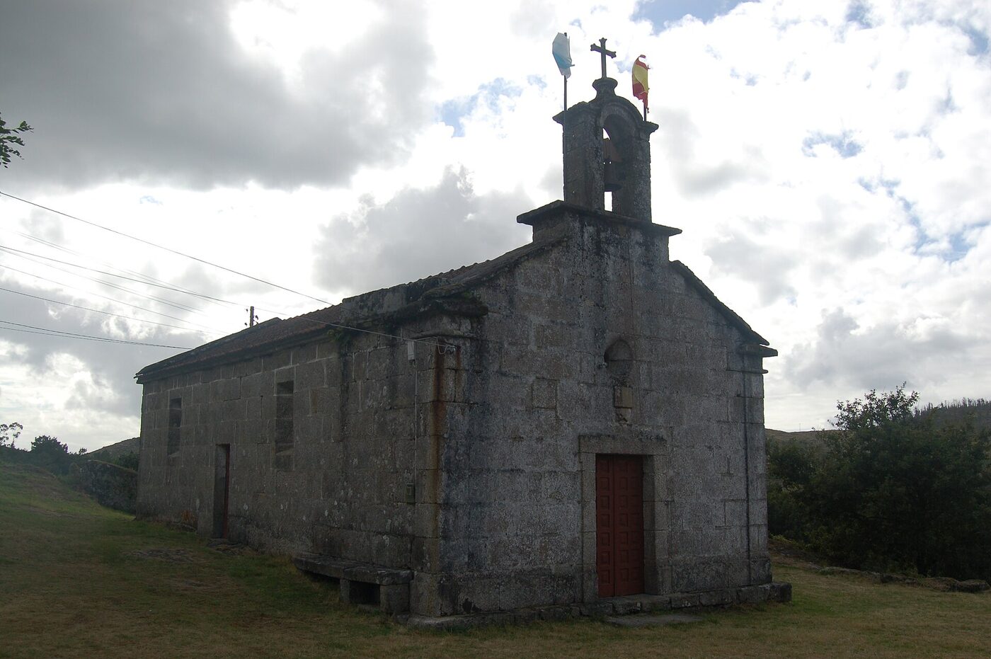 Capela de San Roque de Pazos en Cerdedo Cotobade