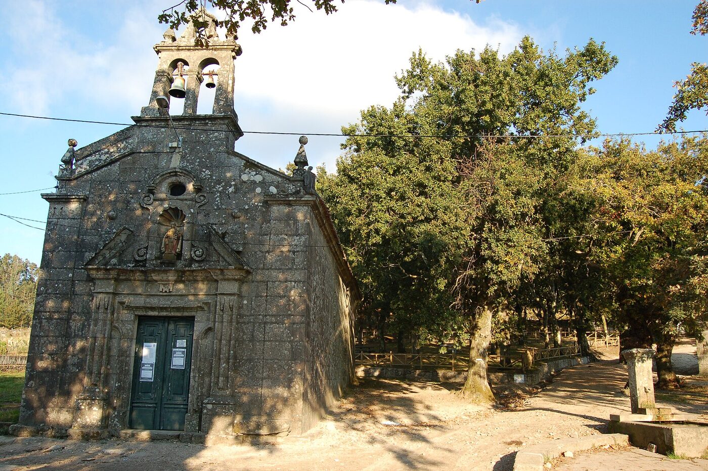 Capela da Virxe do Carme de Cuspedriños en Cerdedo Cotobade