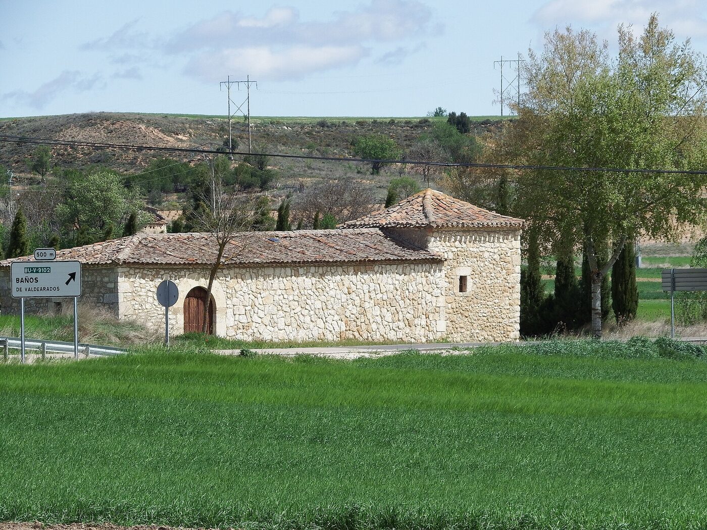 Ermita de San Roque en Baños de Valdearados