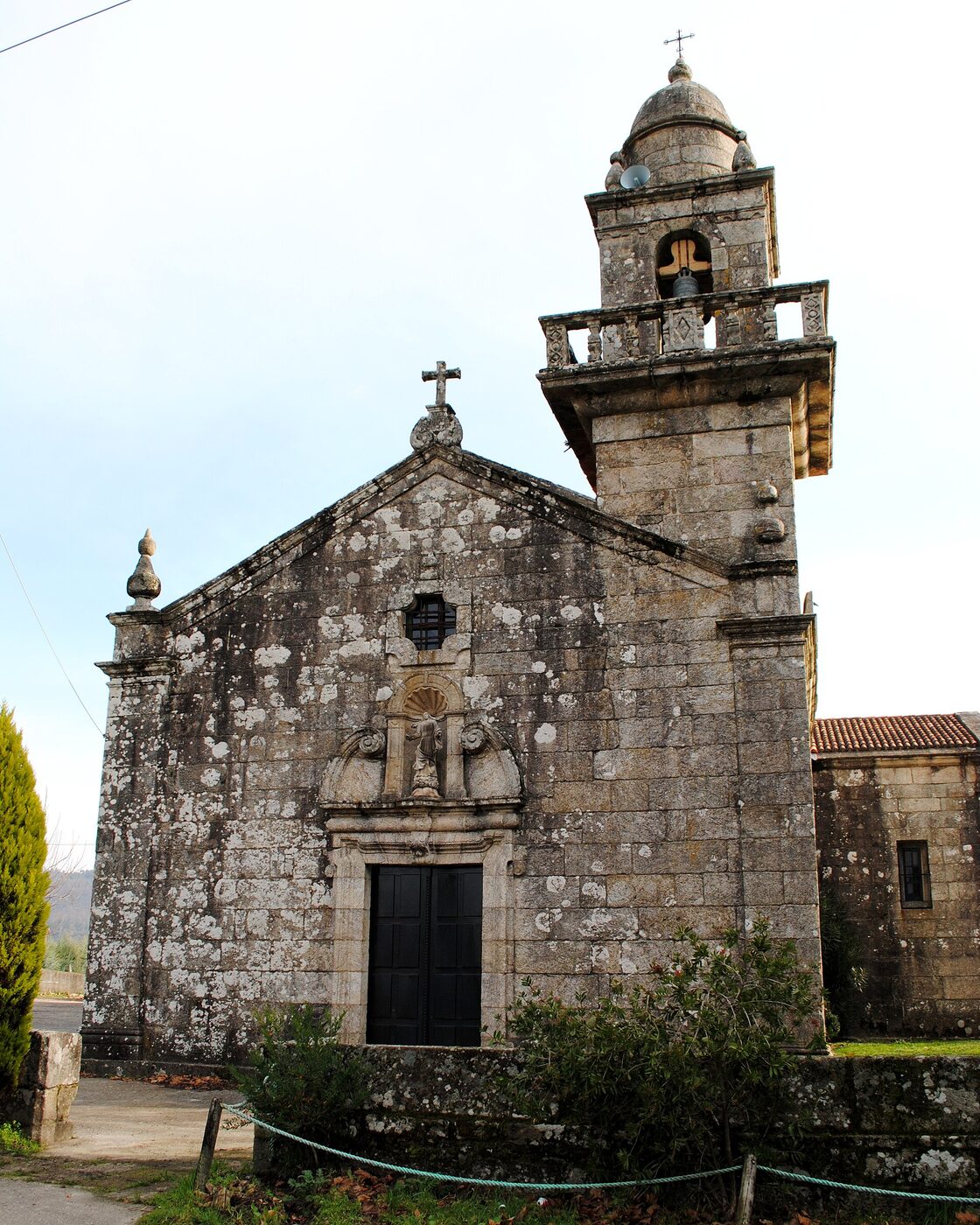 Igrexa de Santa María de Gargamala en Mondariz