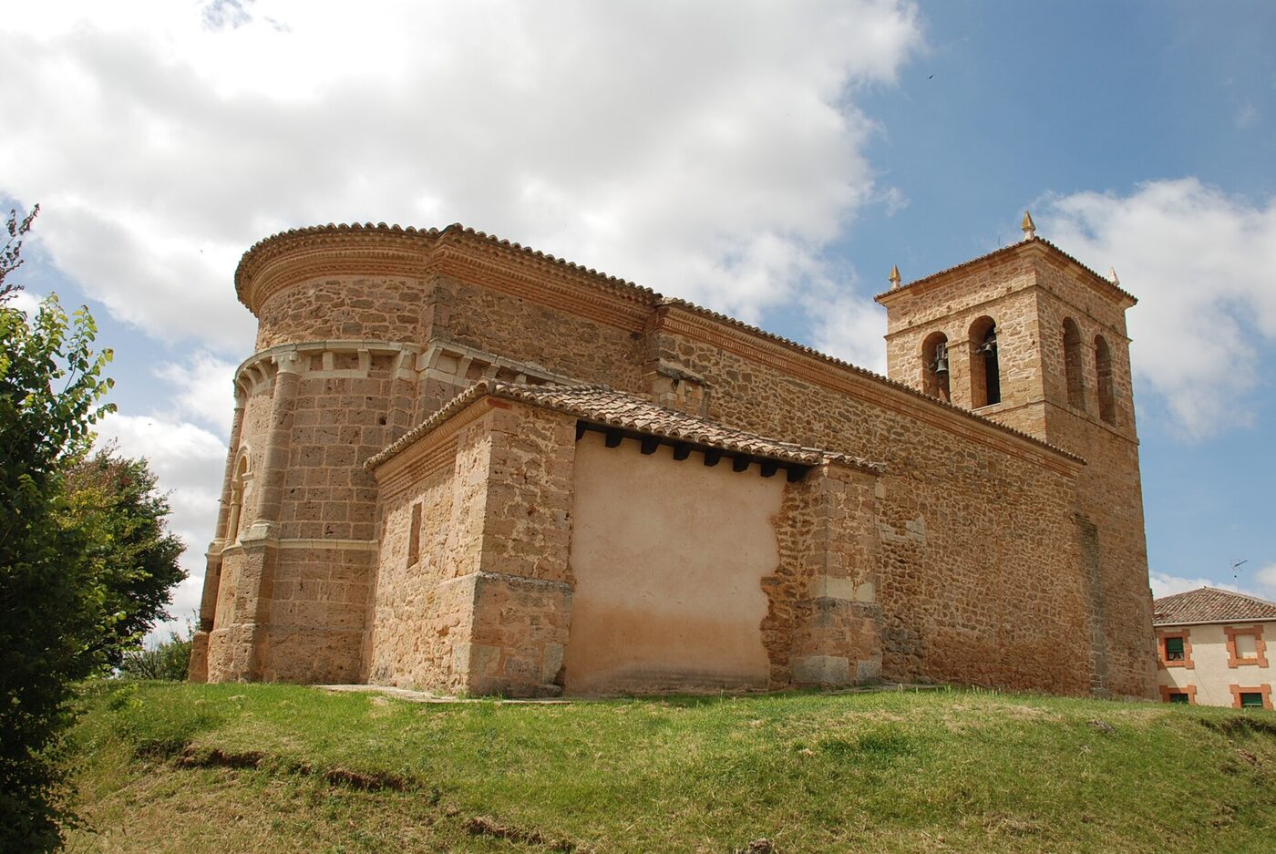 Iglesia de San Martín en Santa Cruz de Boedo