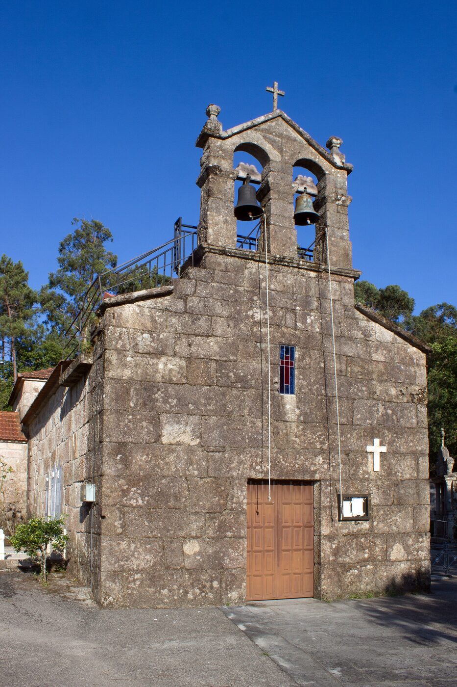 Igrexa de Santa María de Queimadelos en Mondariz