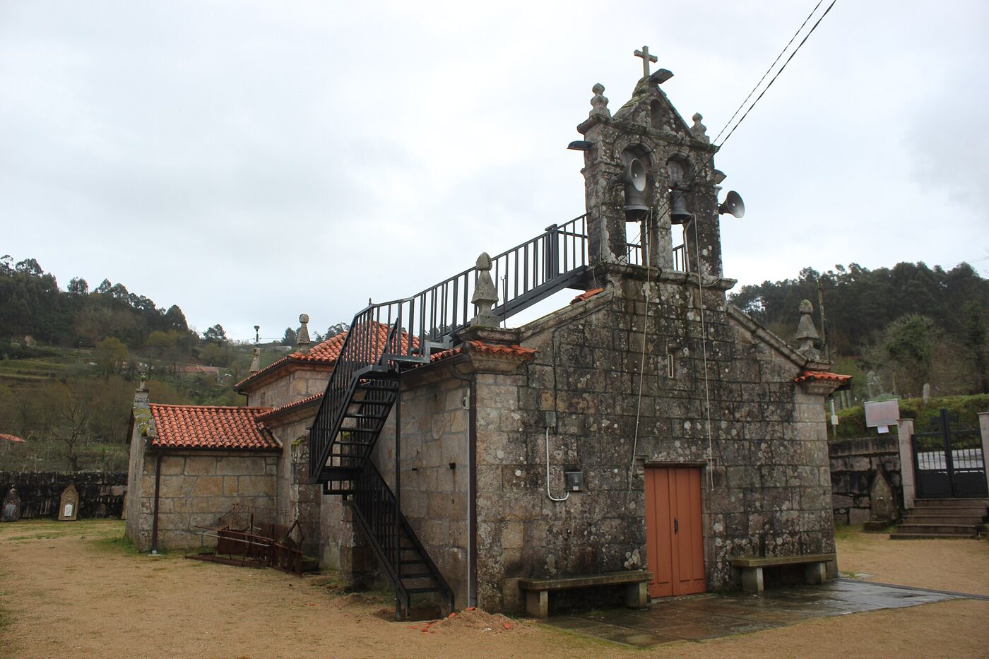 Igrexa de San Xoán de Vilacova en Salvaterra de Miño