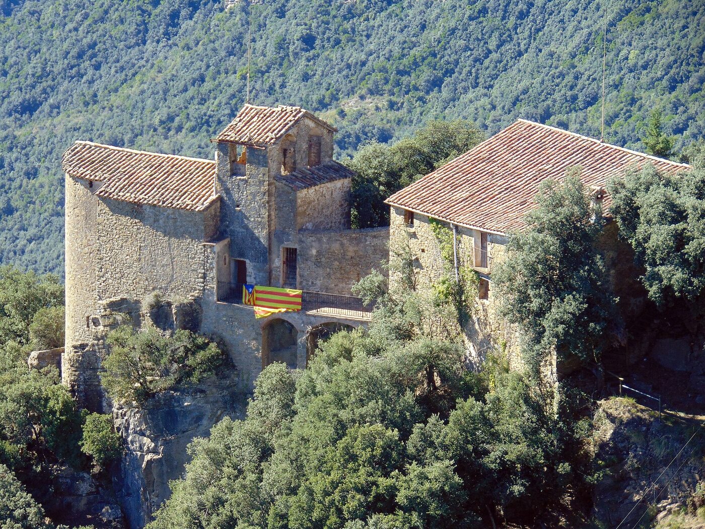 Santa Maria de Finestres en Sant Aniol de Finestres