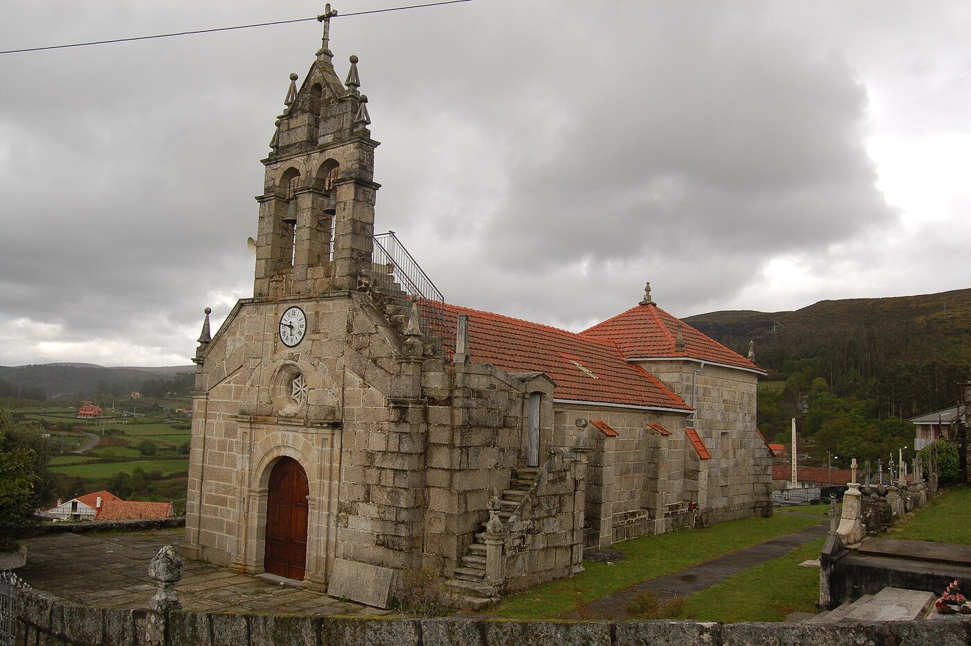Igrexa de Santiago de Antas en A Lama
