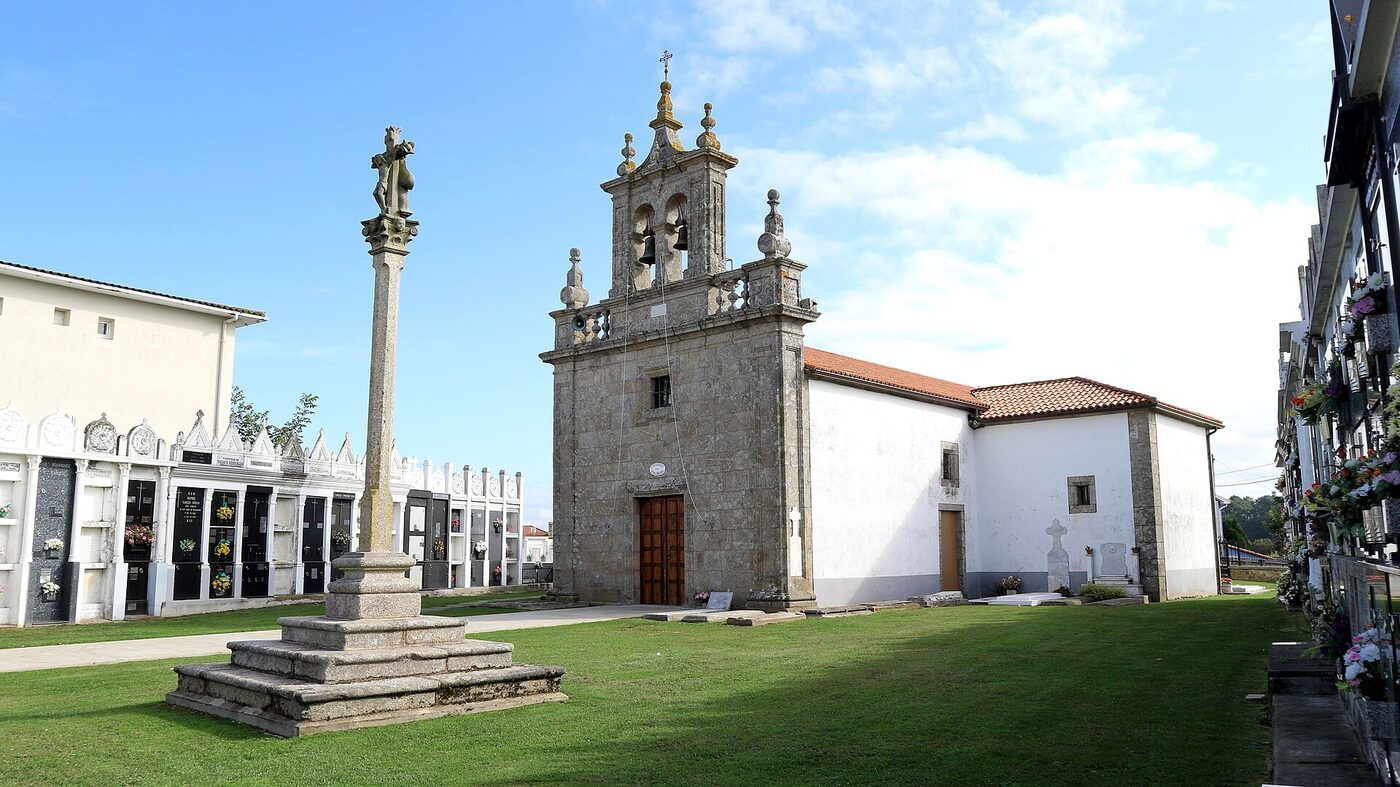Igrexa de Santiso de Mabegondo en Abegondo
