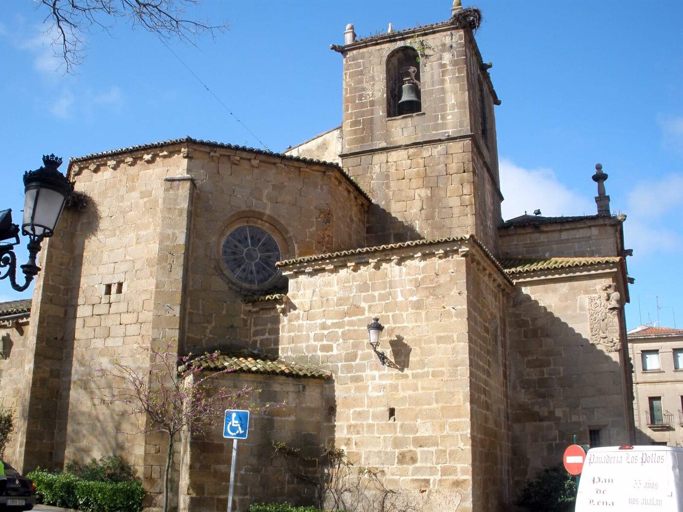 Iglesia de San Juan Bautista en Cáceres
