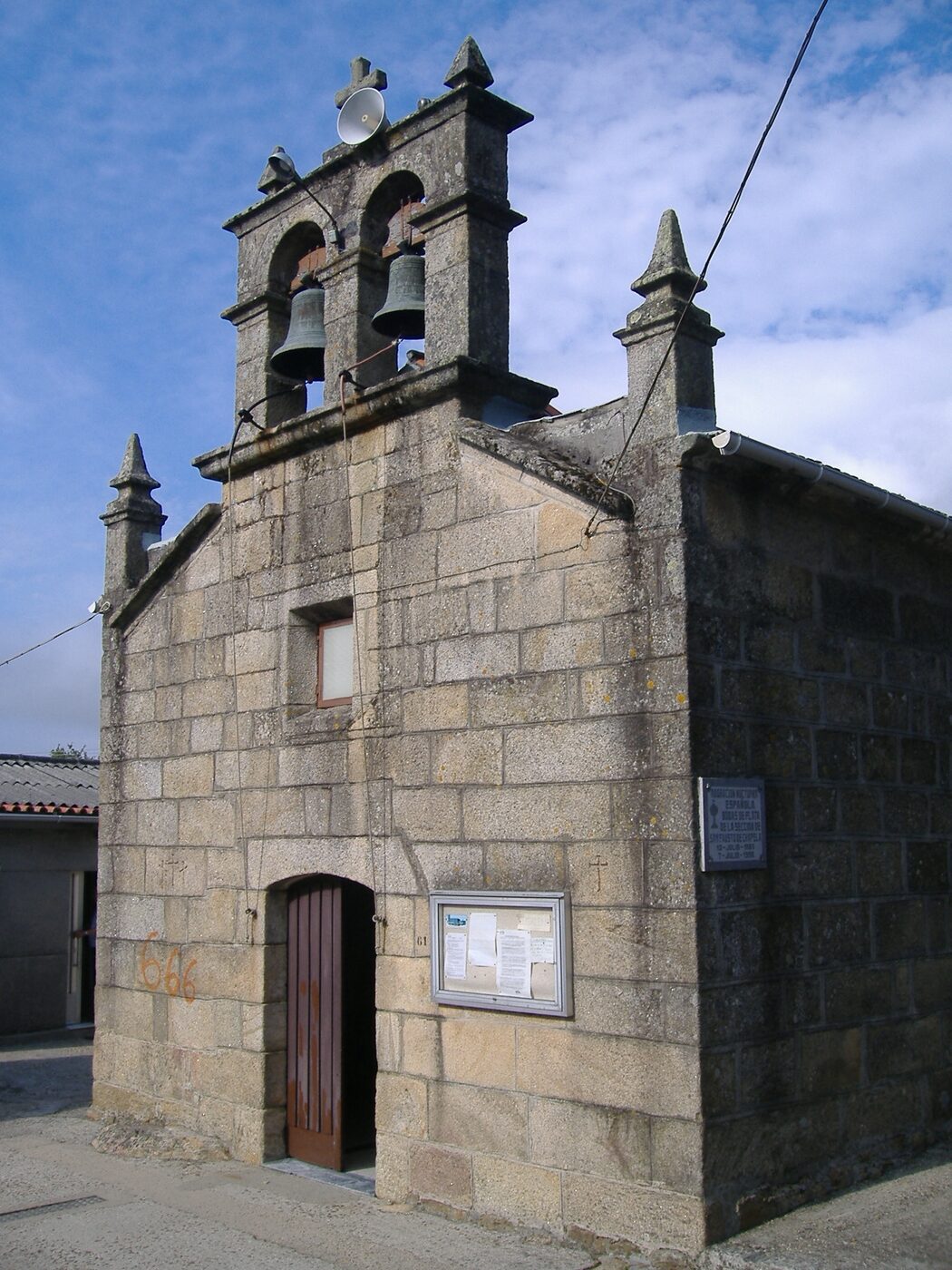 Igrexa Vella de San Fausto de Chapela en Redondela