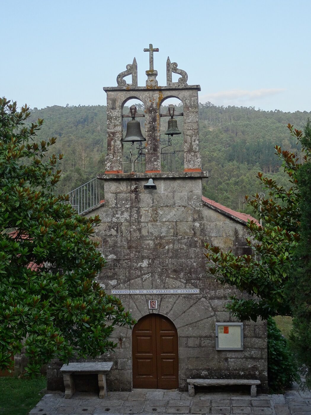 Igrexa de San Paio de Cundíns en Cabana de Bergantiños
