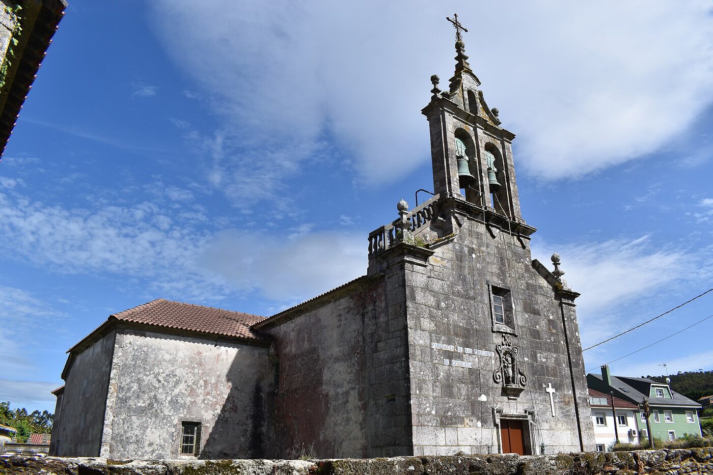 Igrexa de San Cristovo de Cerqueda en Malpica