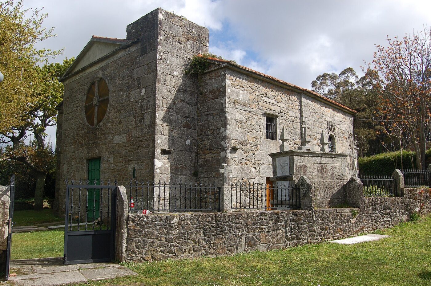 Igrexa de San Cibrán de Vilastose en Muxía