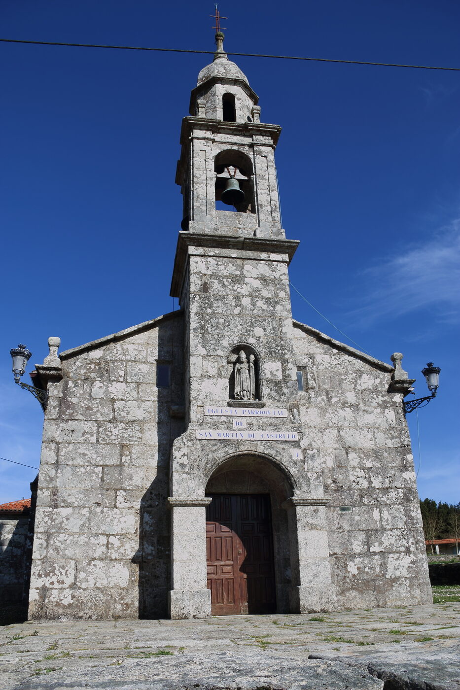 Igrexa de San Martiño de Castrelo en Vimianzo