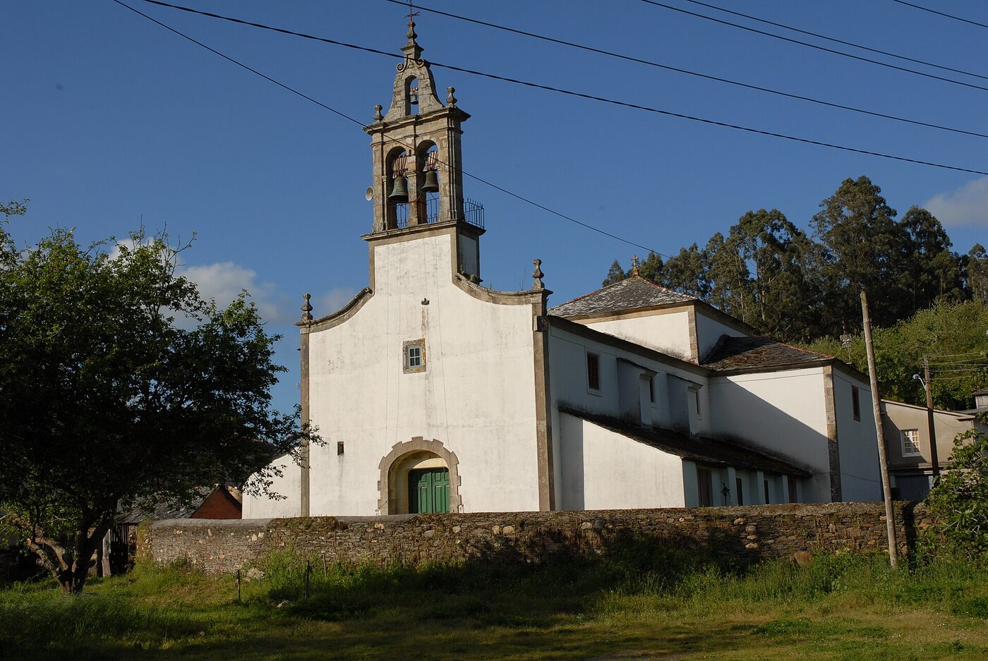 Igrexa de San Cristovo de Couzadoiro en Ortigueira