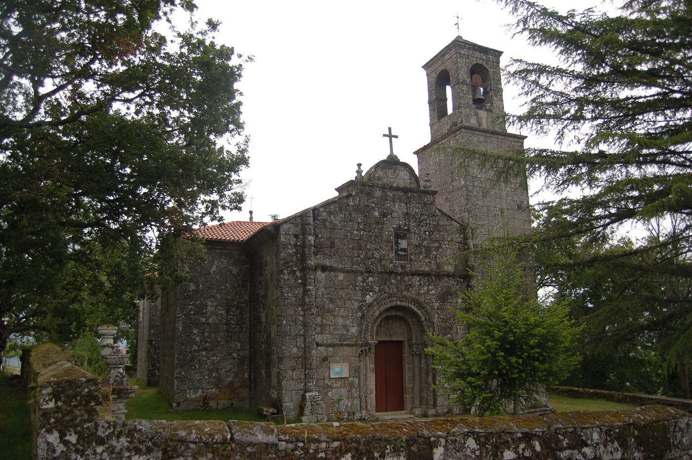 Igrexa de Santa Mariña das Fragas en O Campo Lameiro