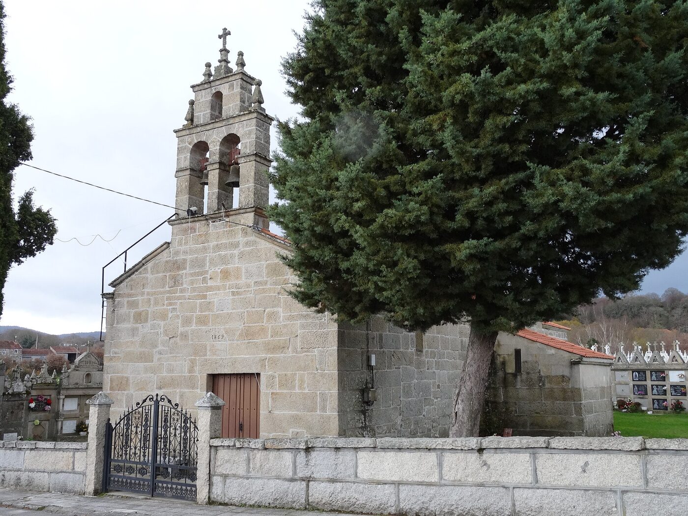 Igrexa de San Breixo dos Blancos en Os Blancos