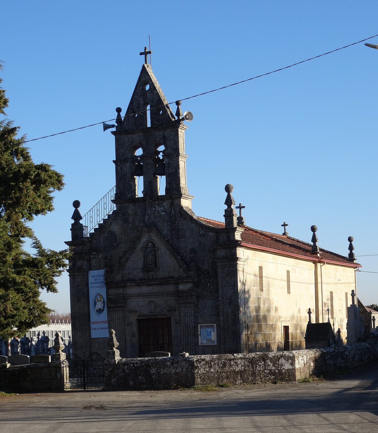 Igrexa de Santo André de Penosiños en Ramirás